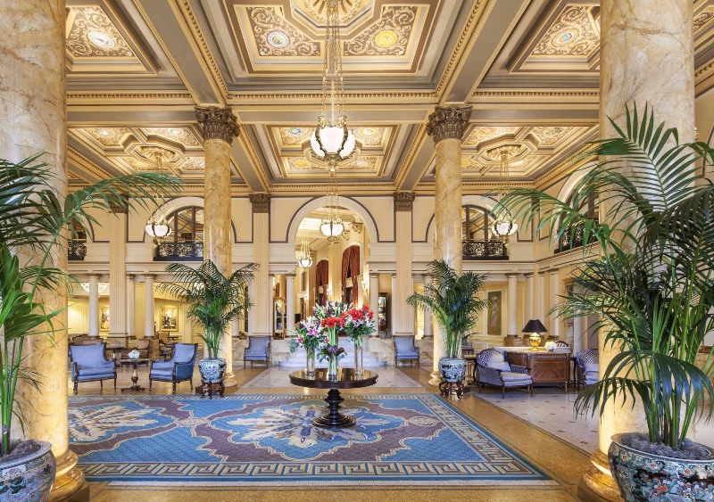 Lobby of the Willard Hotel